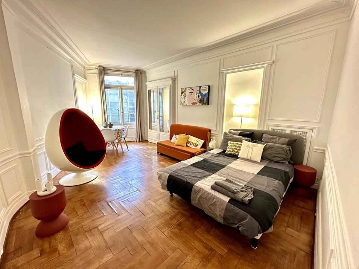 A Luxurious Apartment With Ac On Promenade Des Anglais Nizza Exterior foto